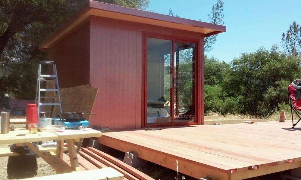 Tiny House Shed in the backyard Rent it out Airbnb 