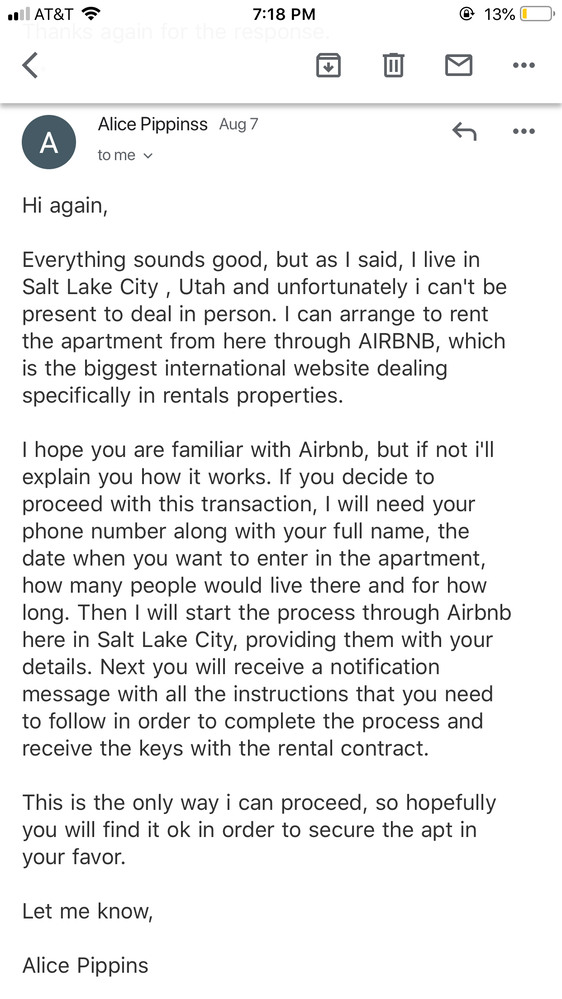 Solved Rental Scam Red Flags And How To Avoid Page 4 Airbnb